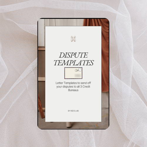 The Credit Fix Lab Ebook (BONUS: Dispute Template Ebook FREE)!!!!